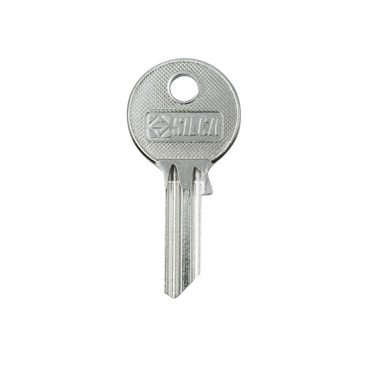 Ehi ya8 Silver Blank Key - Nickel Plated Brass - Key Cutting Solution