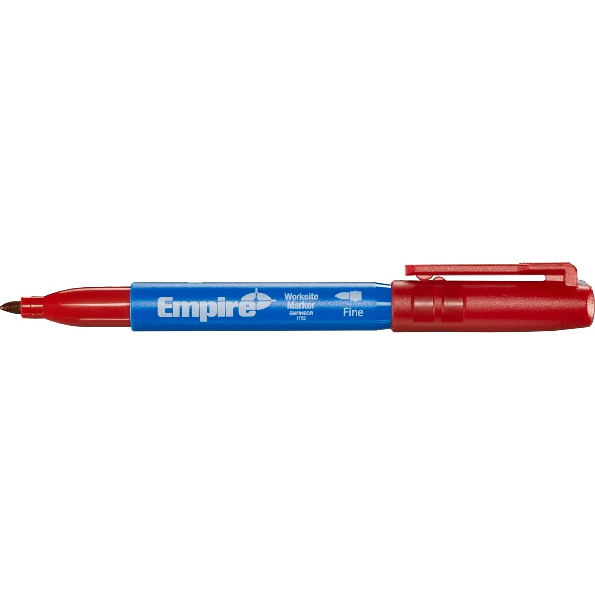 Empire Fine Marker Pen - 14mm - Red Ink - Quick Dry - Image 2