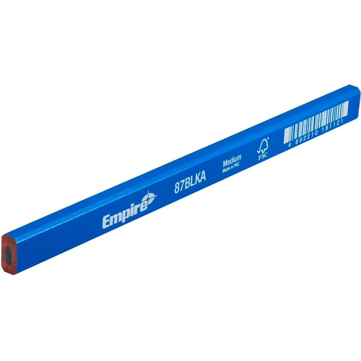 Empire Medium Carpenter Pencil - Individual - 176mm x 13mm x 7mm