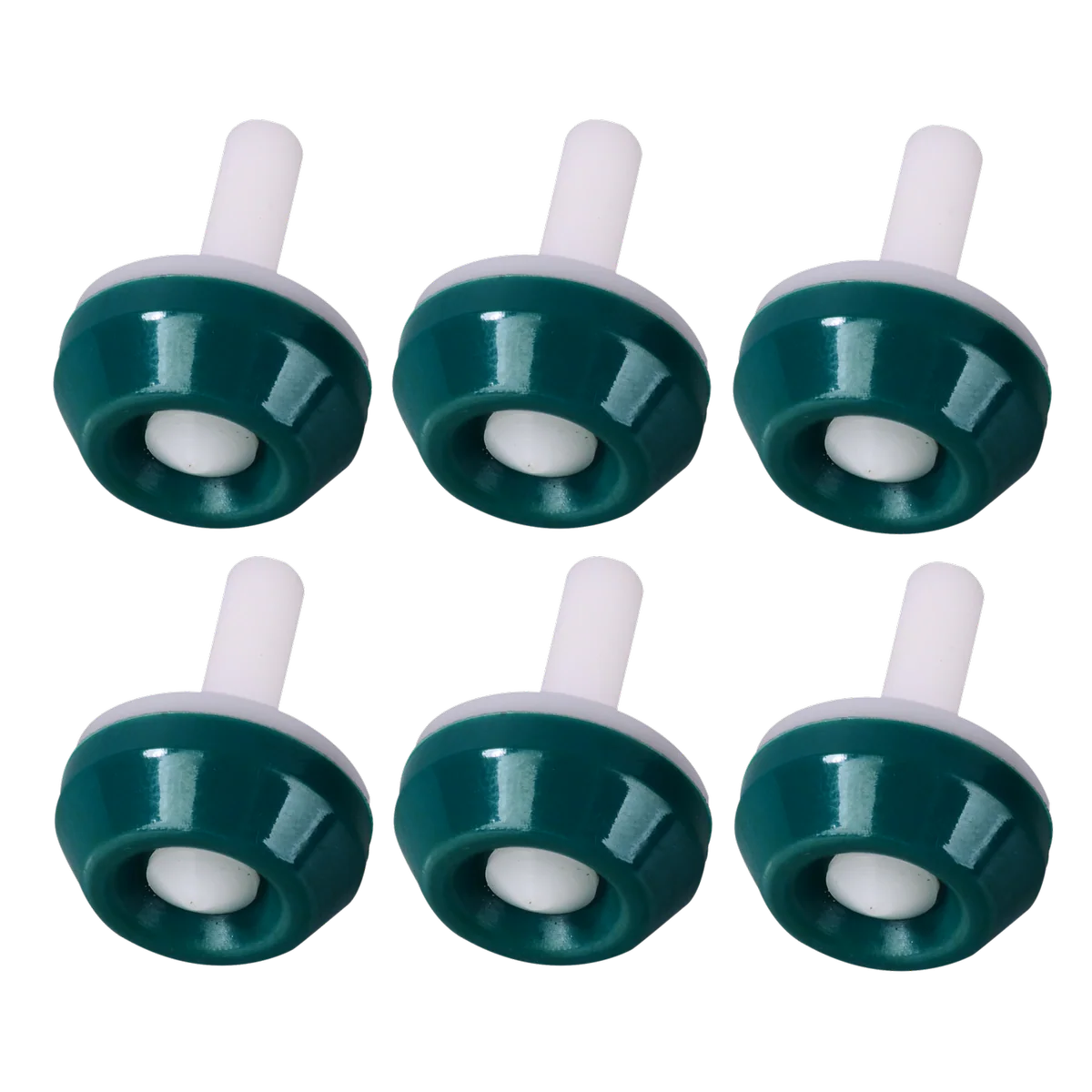 EnduraSeal 12mm Nylon Tap Valves Pack of 6 - Drip-Free - Easy Install