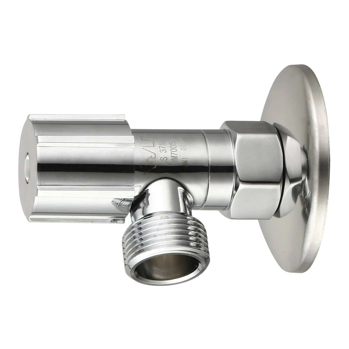 Enduraseal 20mm Chrome Swivel Outlet Washing Machine Cock - Lead-Free Brass - Adjustable Water Flow