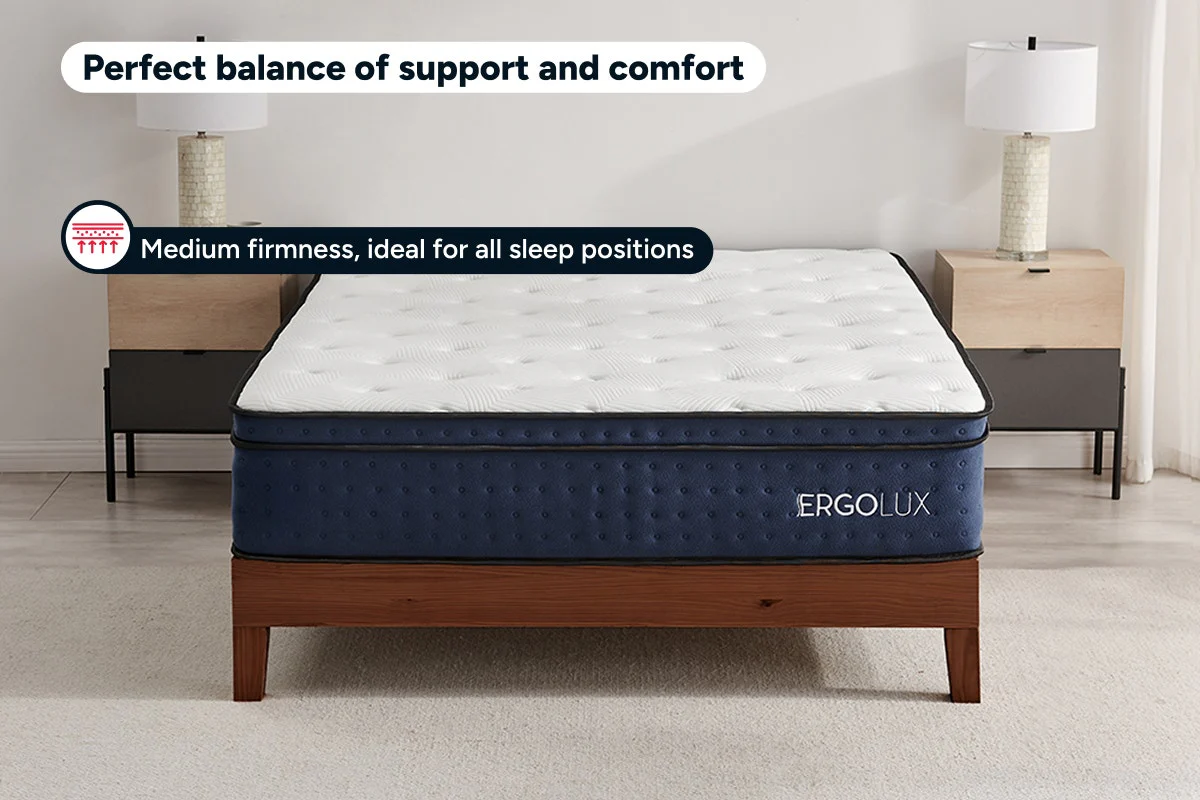 Ergolux Cooling Luxe Pocket Spring Mattress King Single - Image 4