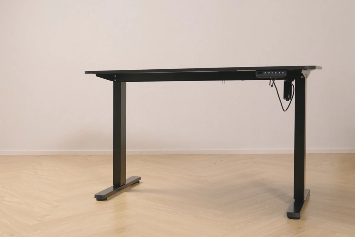 Ergolux Electric Standing Desk 120 x 60cm White White - Image 3