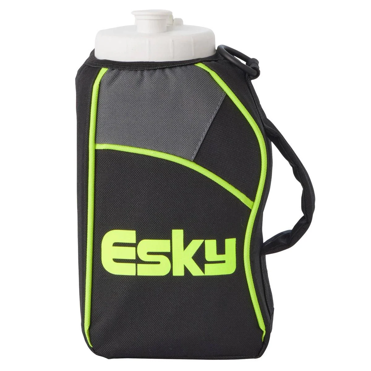 Esky 2.5L Hybrid Cooler Jug - Black Grey Lime - Portable Insulated Design