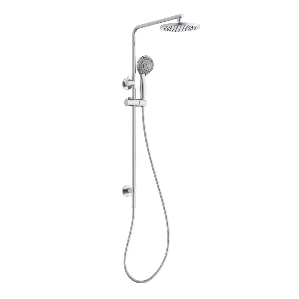 Estilo Chrome 3 Function Twin Rail Shower Set - 9L/min - 3 Star Rating