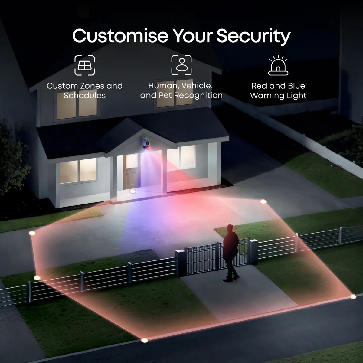 Eufy S4 NVR POE Security System - 4 Cameras - 2 x PTZ & 2 x Bullet - 24/7 Monitoring - AI Threat Analysis - Image 5