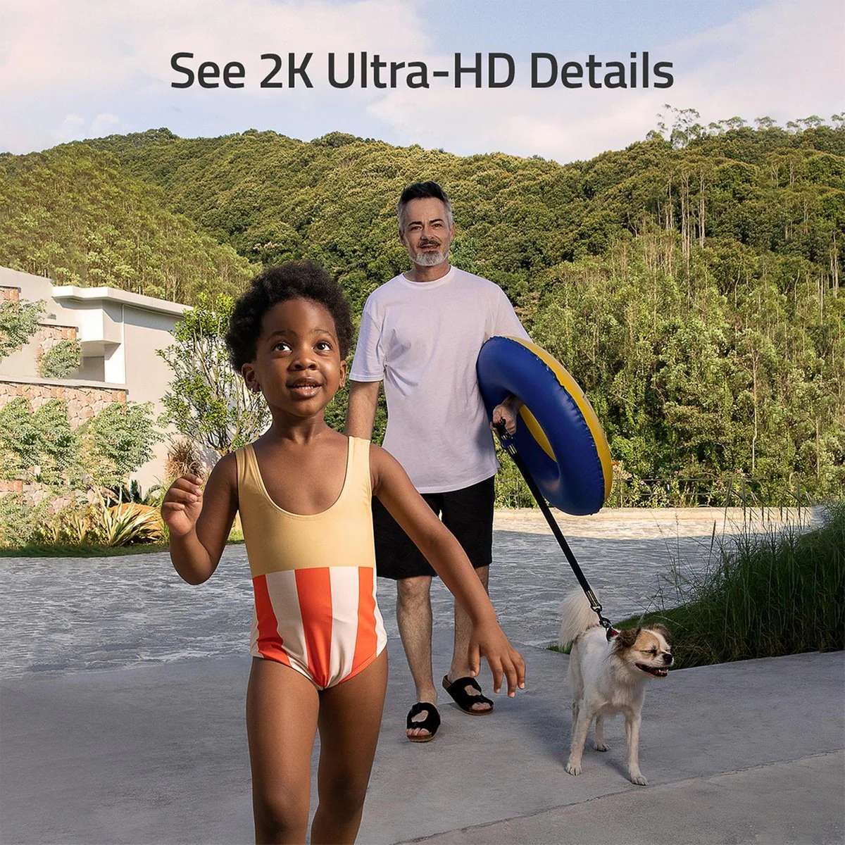 Eufy Security Dual Camera Doorbell Add On - 2 Cameras - 2K HD Video - Battery Powered - Image 3