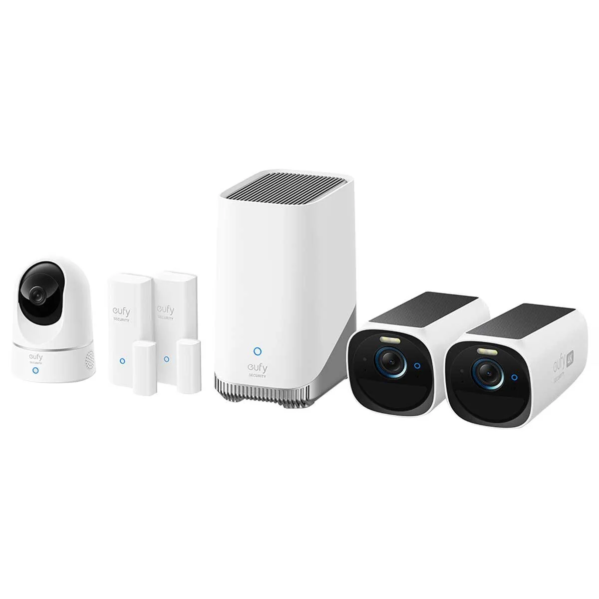 eufy Security Indoor Outdoor Home Security Bundle EUFYBNDL002 White