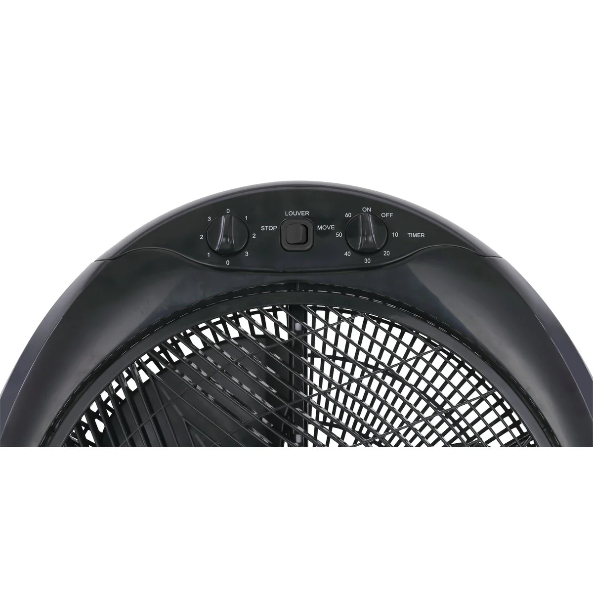Euromatic Box Fan - 40cm - Black - 3 Speed Settings - Image 5
