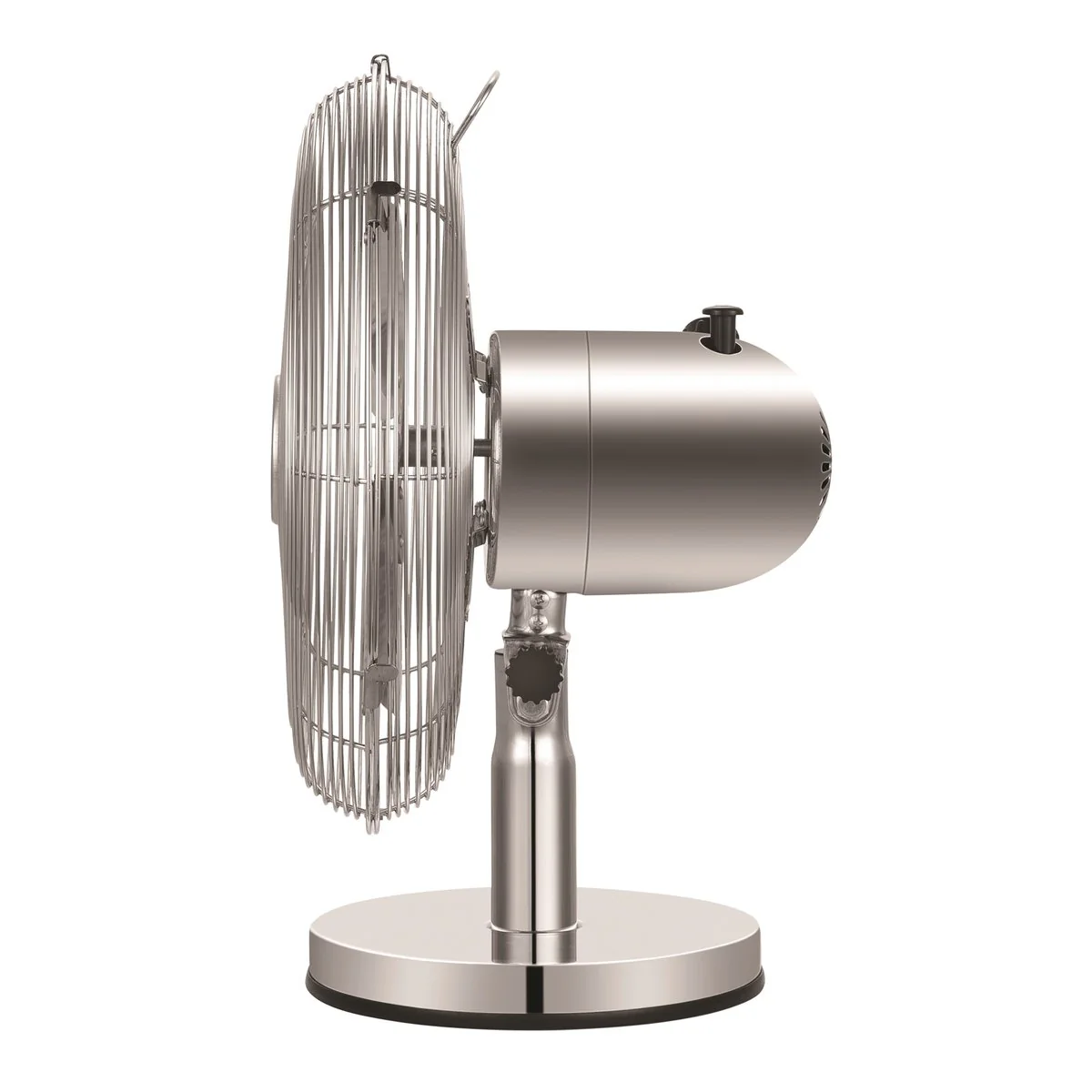 Euromatic Desk Fan - 30cm - Chrome - 3 Speed Settings - Image 3