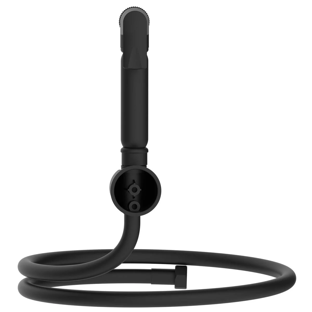 Evekare 1 2m Matte Black PVC Bidet Spray with Holder - Lead-Free - Wall-Mounted - Image 4