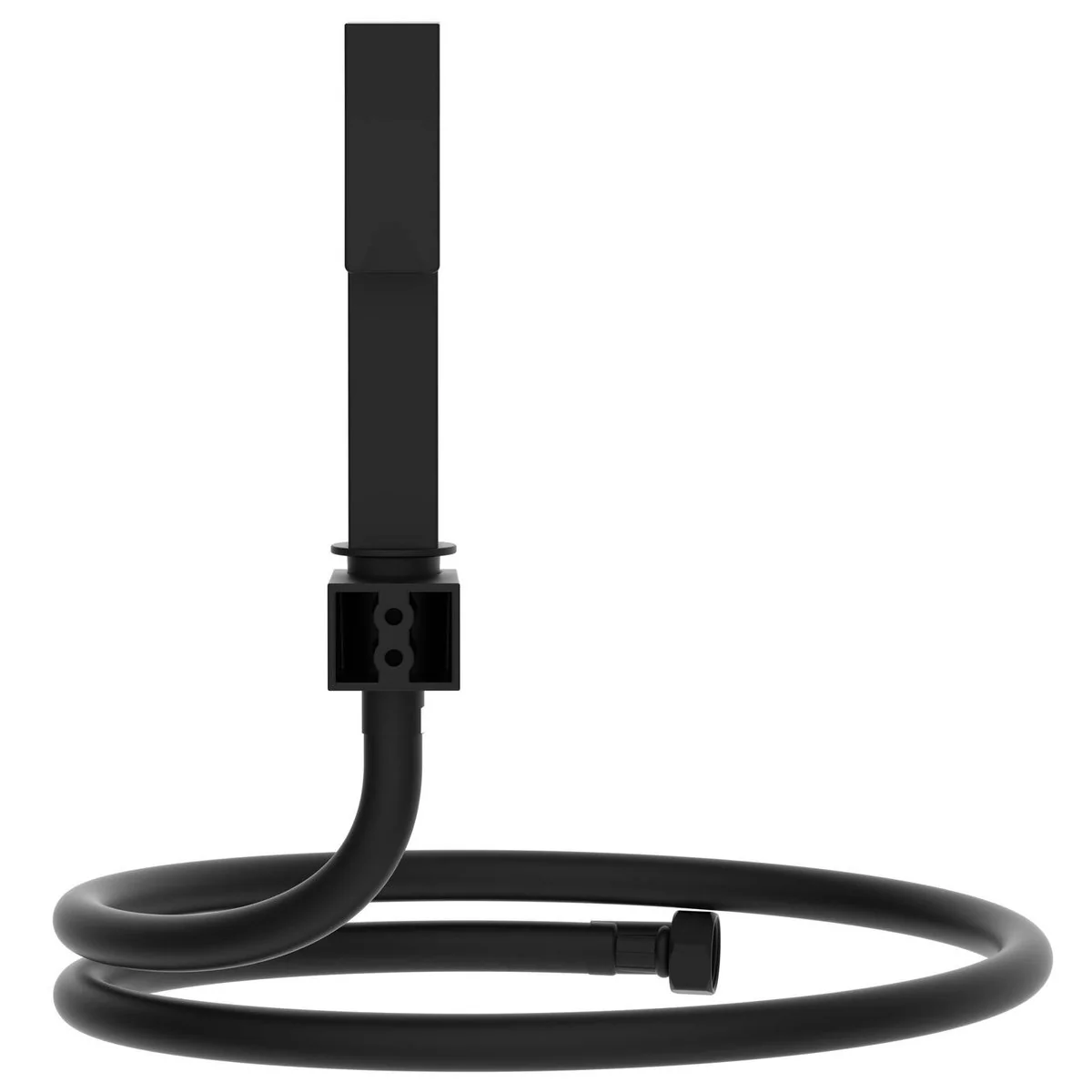 Evekare 1 2m Matte Black Square Bidet Spray with Holder - Independent Living - Image 4