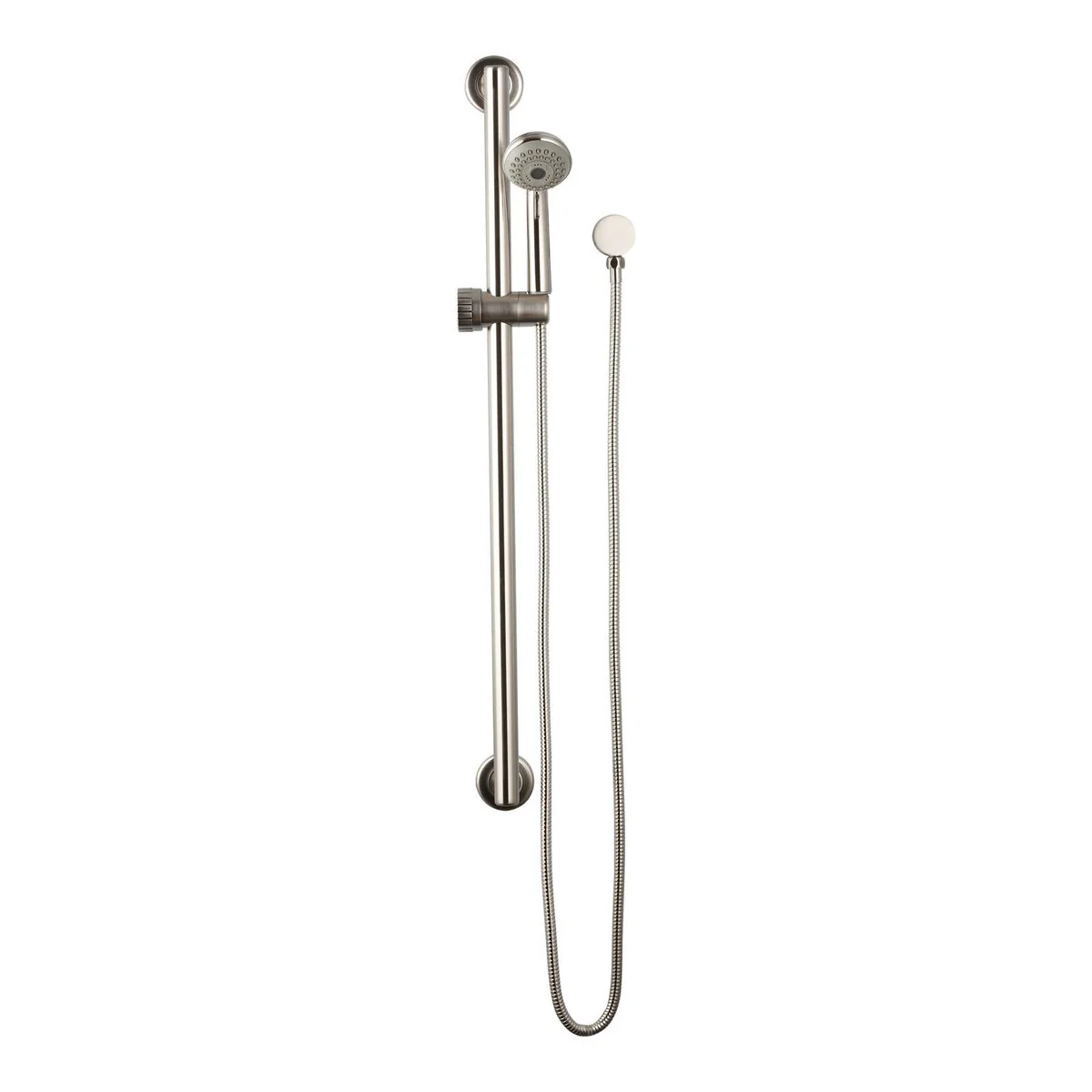 Evekare 32 x 900mm Grab Rail & 3 Function Shower - Brushed Nickel - Safety & Accessibility - Image 2
