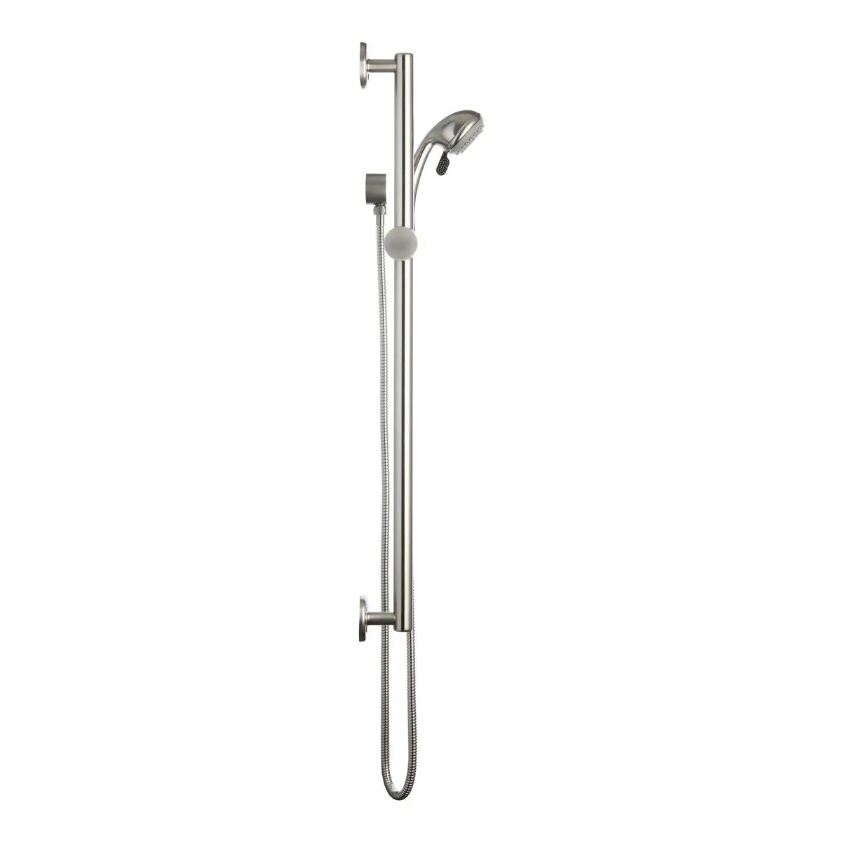Evekare 32 x 900mm Grab Rail & 3 Function Shower - Brushed Nickel - Safety & Accessibility - Image 3