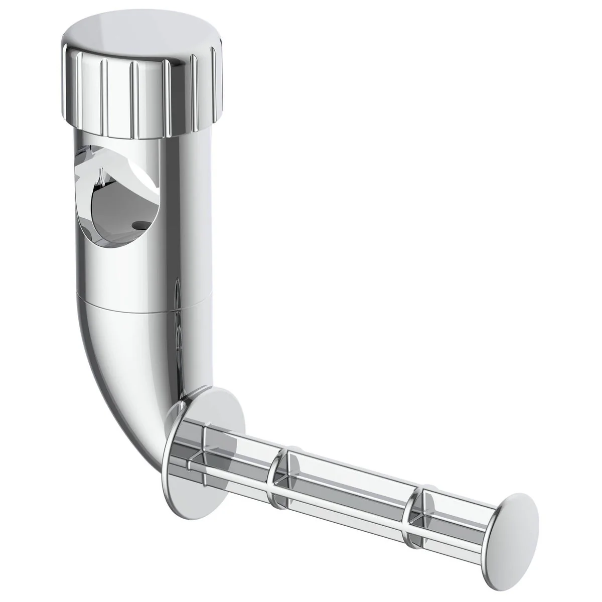 Evekare 32mm Chrome Toilet Roll Holder - Adjustable - Easy Installation
