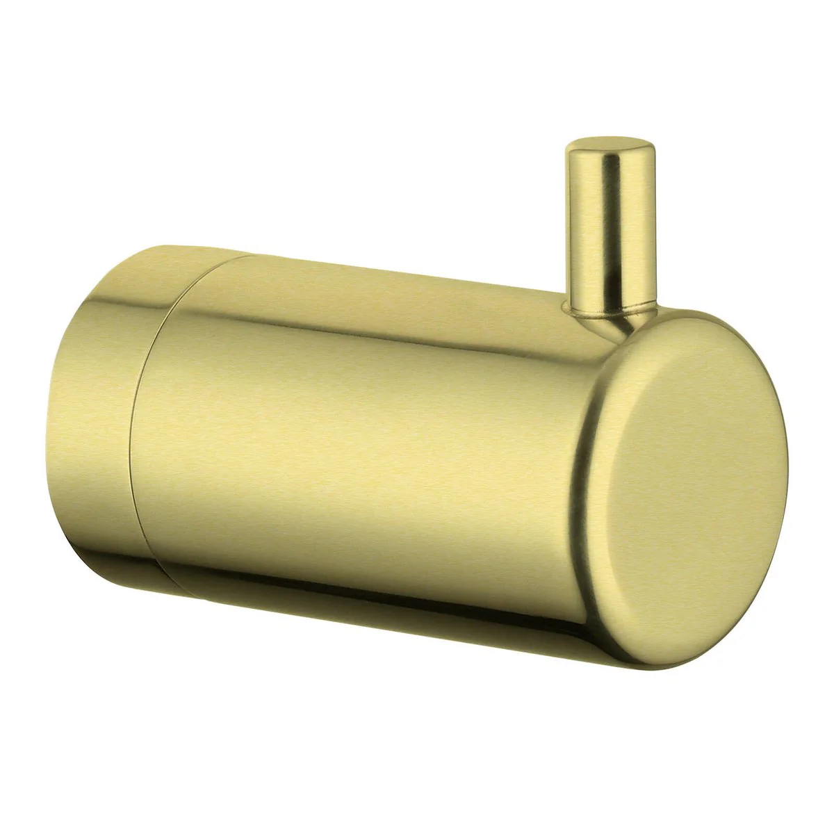 Evekare Brushed Brass Heavy Duty Robe Hook - 70mm x 50mm x 90mm - Durable