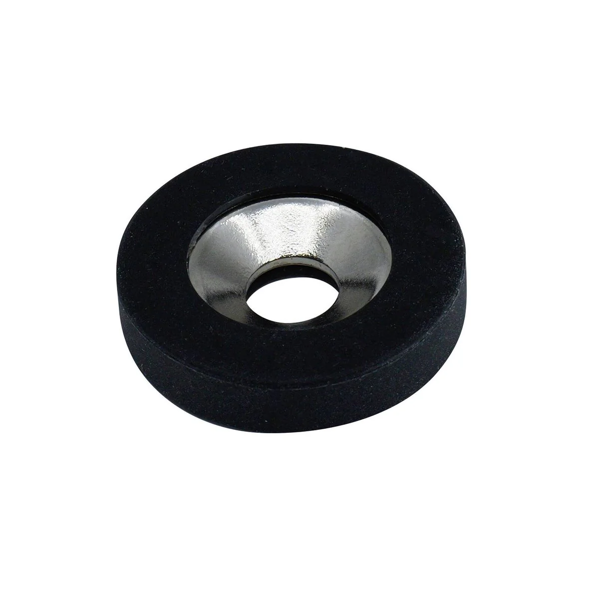 Everhang 26mm Black Counter Sunk Magnetic - 6 Pack - Neodymium - Strong Pull - Image 2