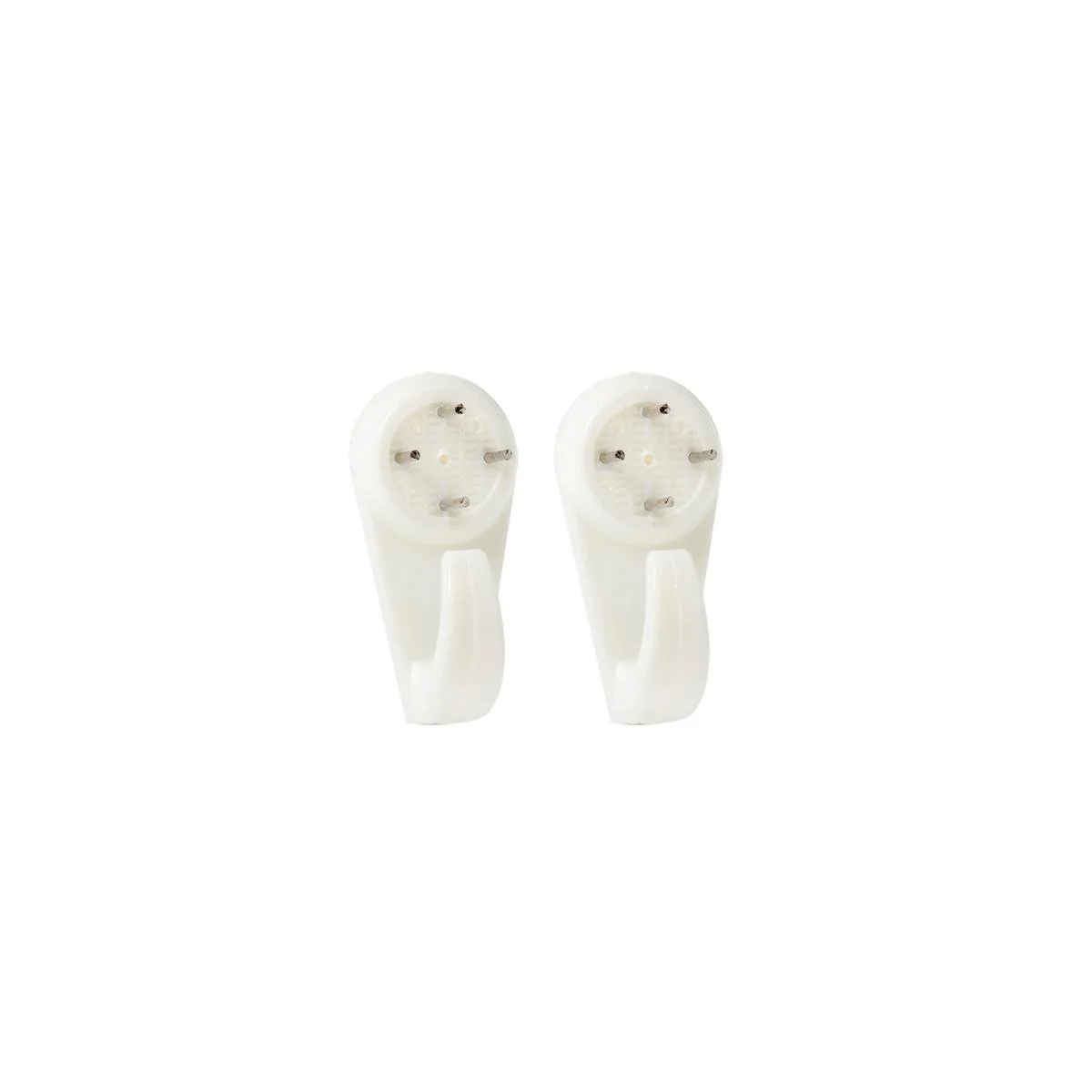 Everhang 8kg Nylon Picture Hanging Hook 2 Pack Easy Install