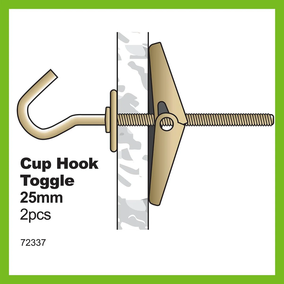 Everhang Cup Hooks - 25mm - Steel - Easy to Install - Image 4