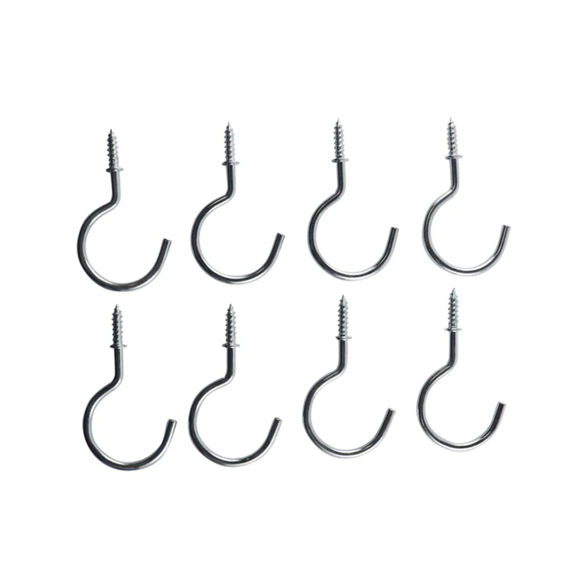 Everhang Cup Hooks - 28mm - Zinc Plated - 8 Pack
