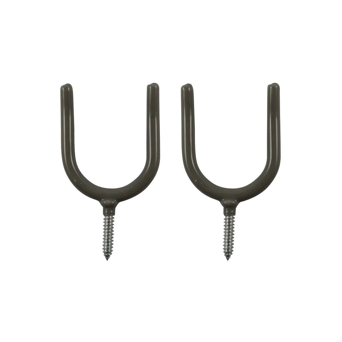 Everhang Garden Tool Storage Hooks - 98mm x 56mm - PVC Coated - 2 Pack
