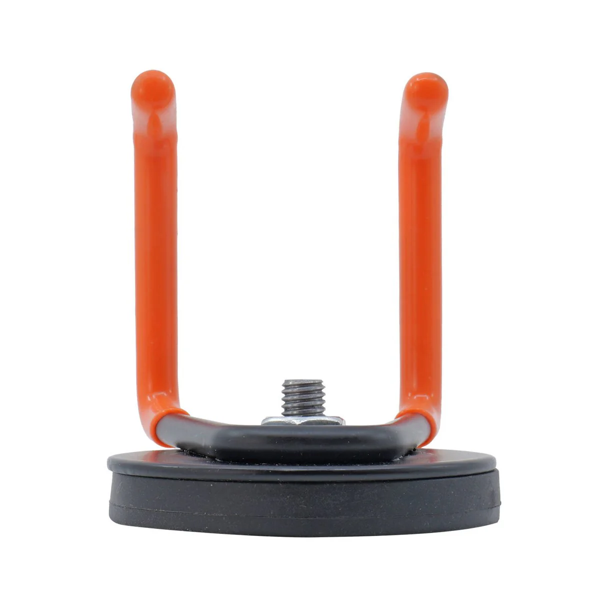 Everhang Magnetic Utility J Hook - 10kg Pull Force - PVC - Orange/Black - Easy Installation - Image 4