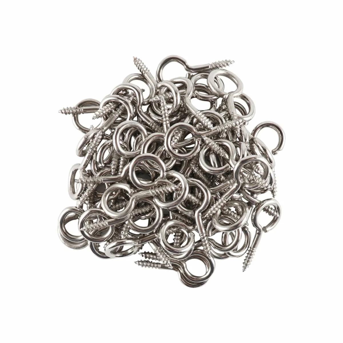 Everhang Screw Eye Hooks - 7mm - Steel - Easy to Install