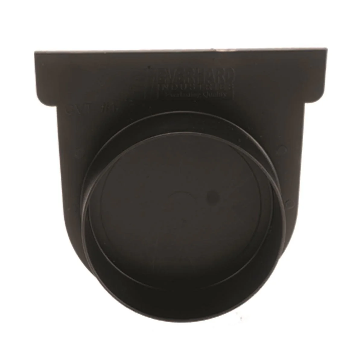 Everhard EasyDRAIN End Cap - 138mm x 20mm x 137mm - Recycled Polymer - Black