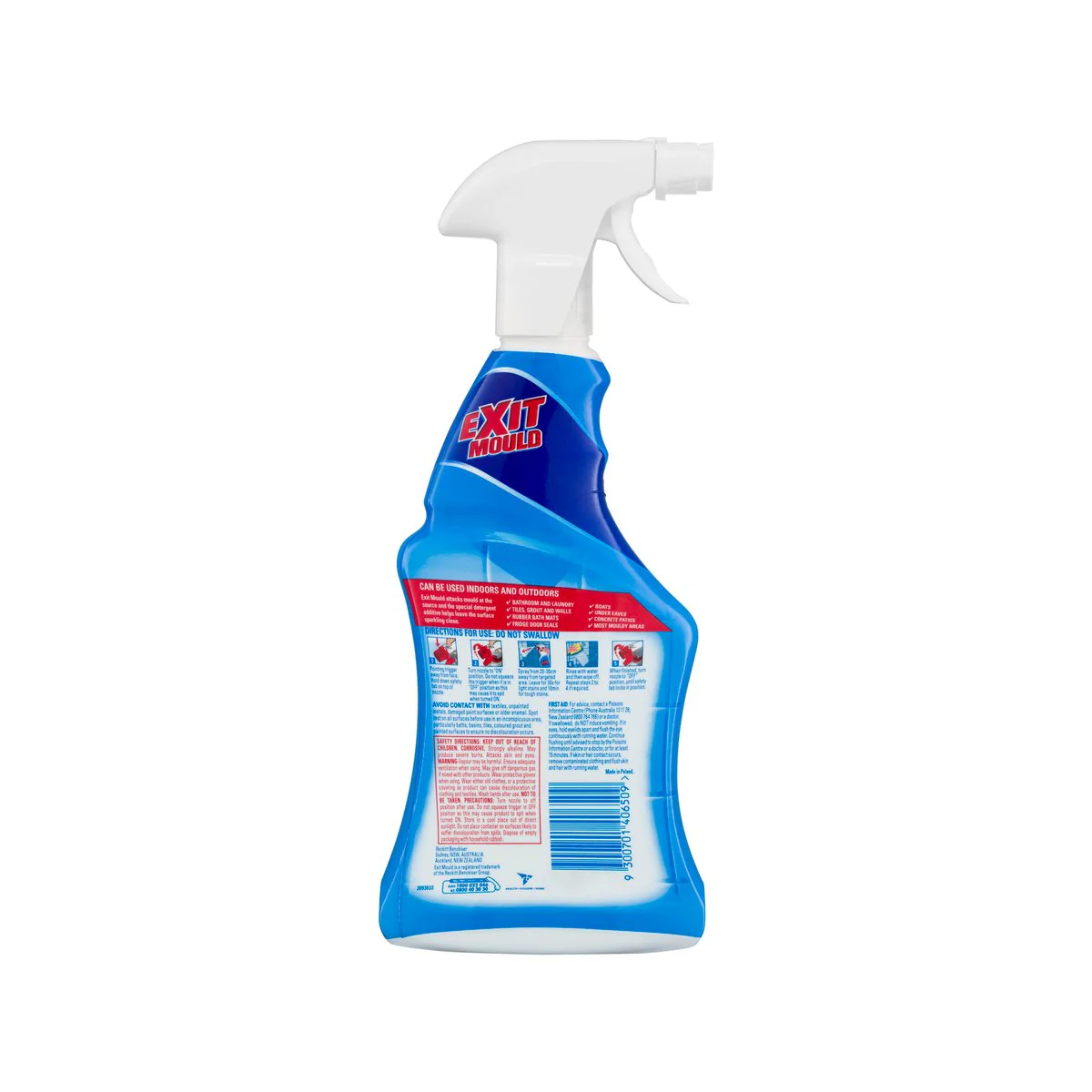 Exit Mould 500ml Mould Stain Cleaner Trigger Spray - Fast Mould Removal - Image 2