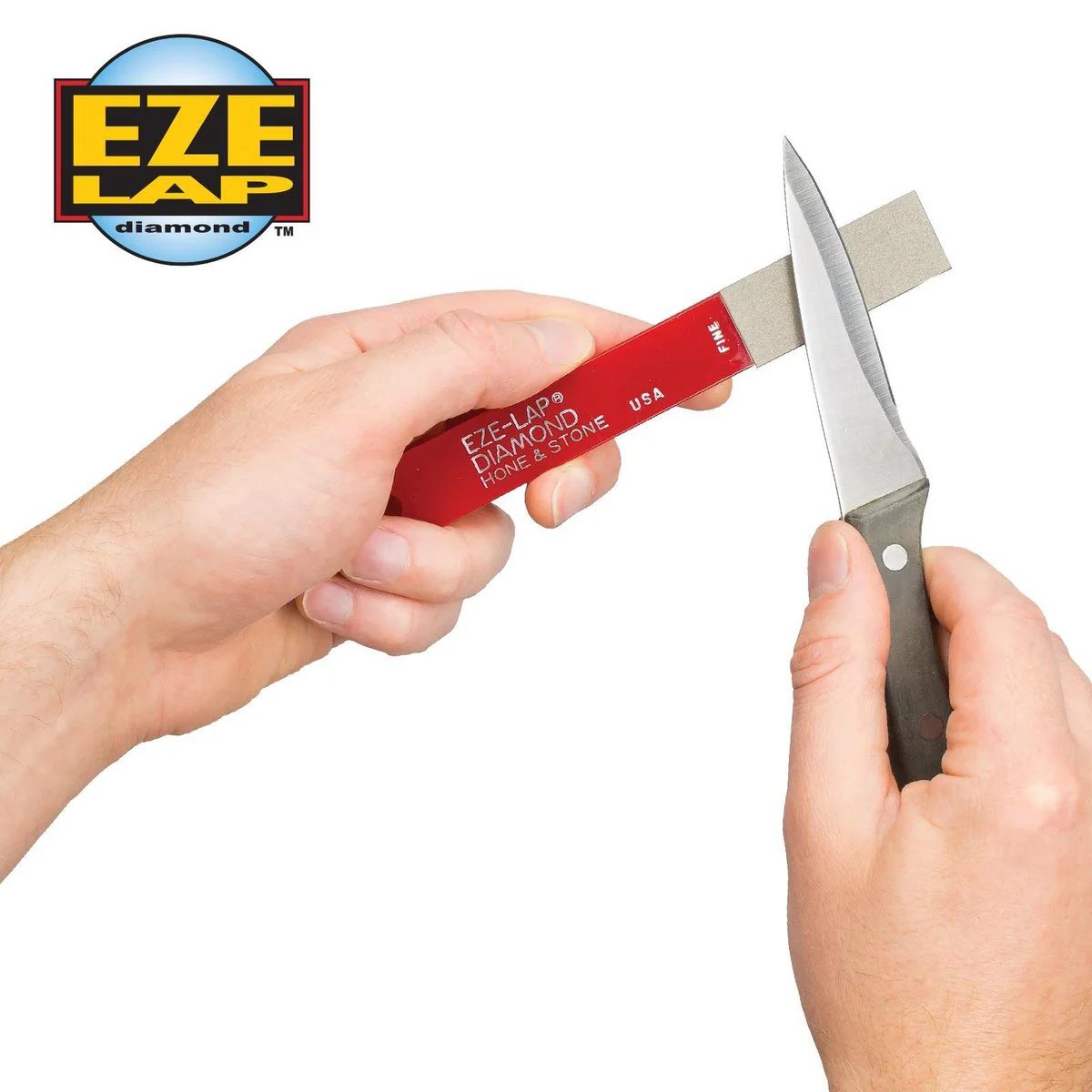 Eze Lap Diamond Hone - 1200 Grit - Diamond Coated - Scissors Sharpener - Image 2