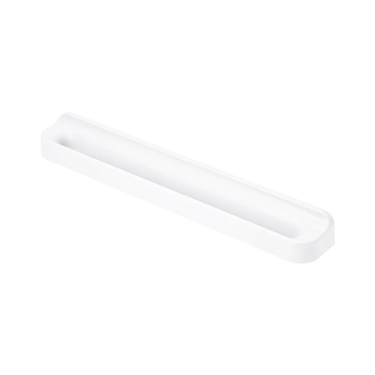 EzyStorage Kitchen Tea Towel Holder - 350mm - Matte White - Easy Installation