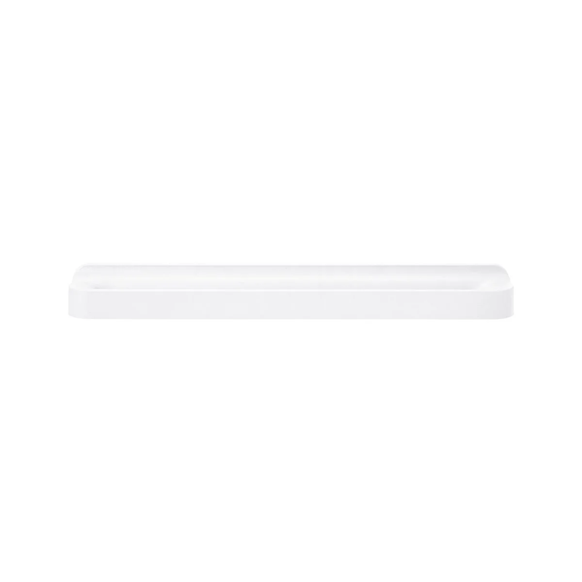 EzyStorage Kitchen Tea Towel Holder - 350mm - Matte White - Easy Installation - Image 2