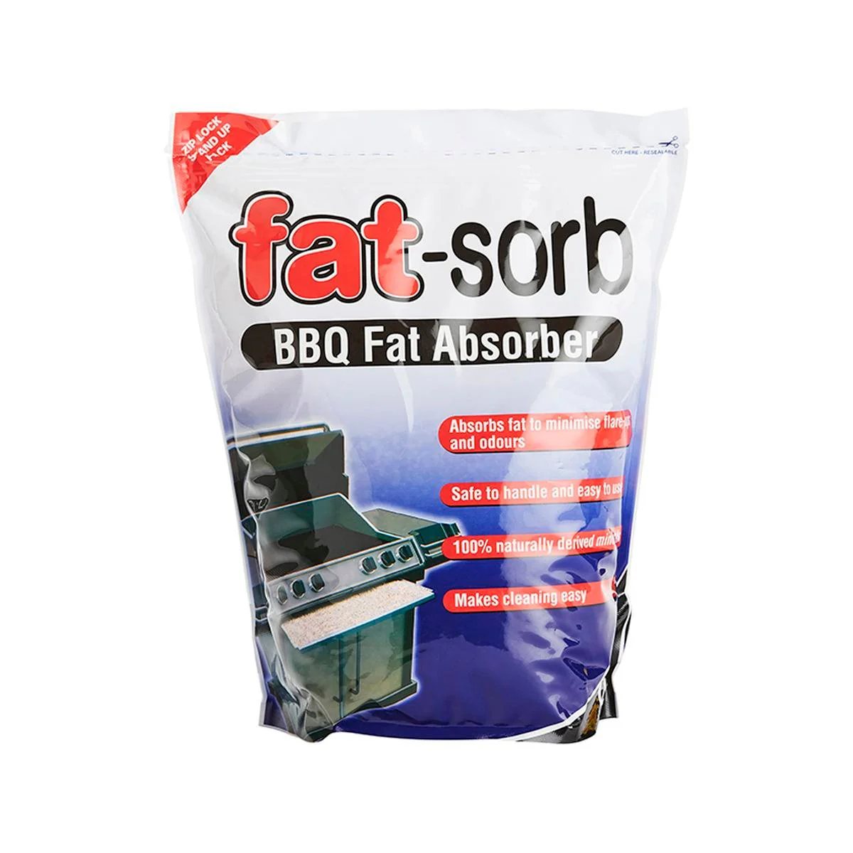 Fatsorb Cleaning Agent - 2L - Highly Absorbent for BBQ Drip Trays