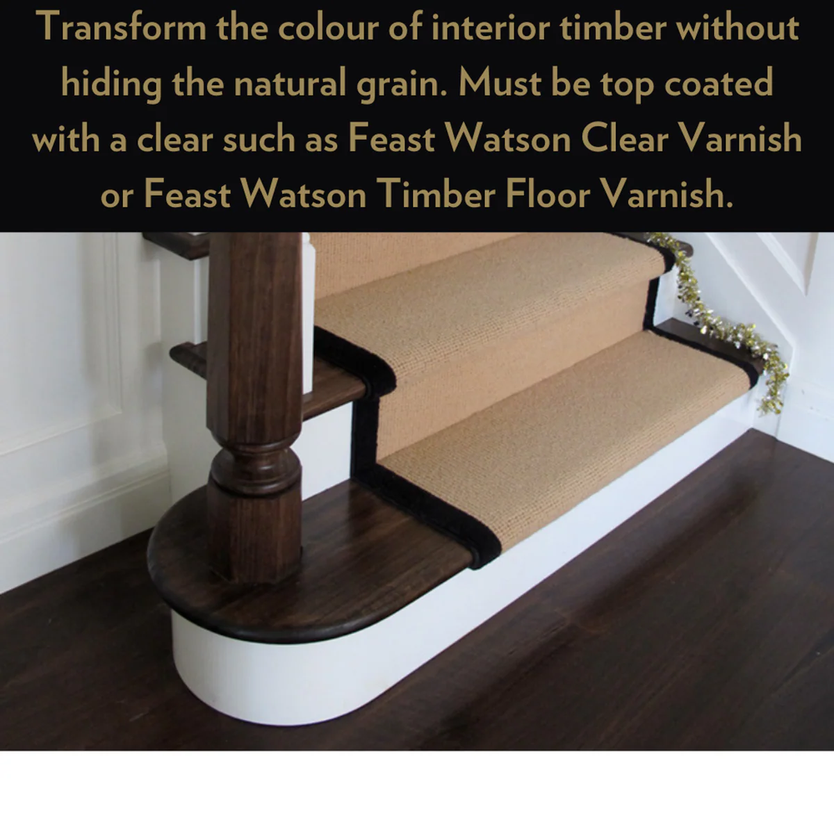 Feast Watson Interior Stain - 50ml - Oil Based - Walnut Colour - Image 3