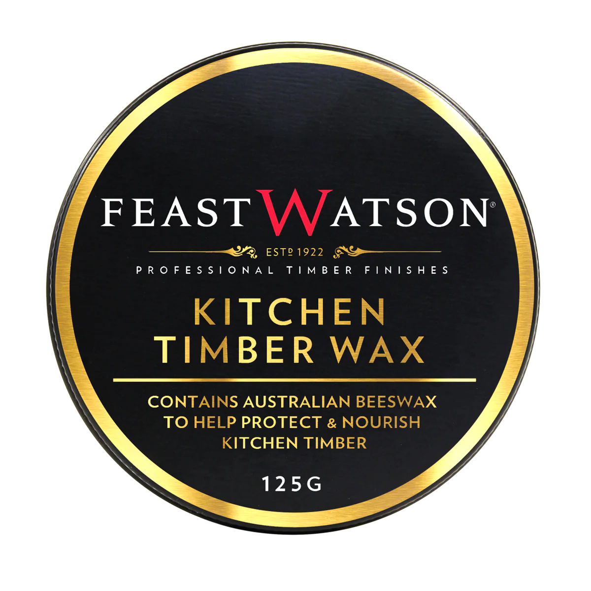 Feast Watson Kitchen Timber Wax - 125g - Oil Based - Water Resistant