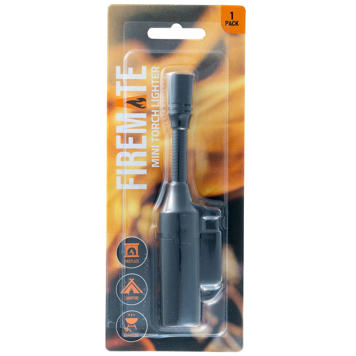 Firemate Mini Torch Lighter - 35mm x 140mm - Adjustable Flame - Child-Resistant