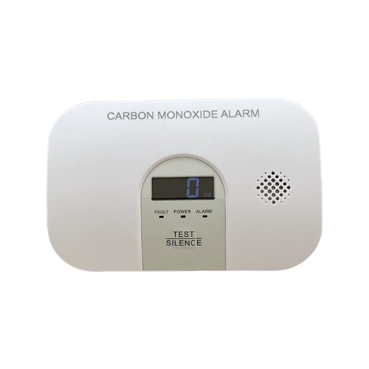 FirePro Carbon Monoxide Alarm - 120mm - Plastic - LCD Display