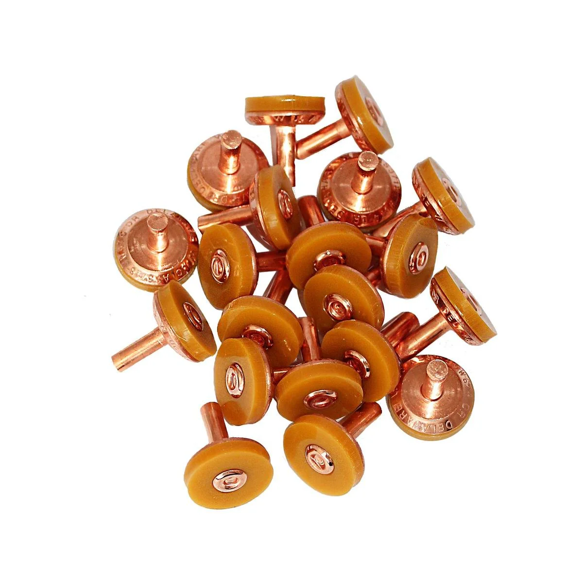 Fix A Tap Delaware Tap Valve 20 Pack - G1/2" Inlet - 19mm Diameter - Orange