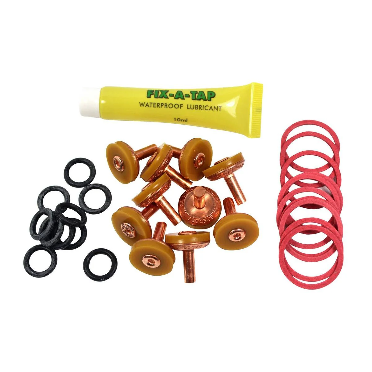 Fix a Tap 13mm 1/2" Delaware Tap Valve Repair Kit 10 Pack
