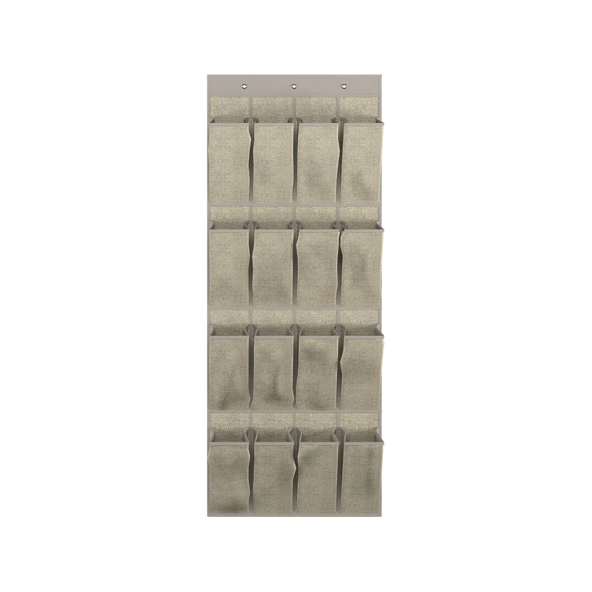Flexi Storage Wardrobe Ash 16 Pocket Hanging Organiser - 440mm x 1120mm - Space-efficient Storage - Image 3