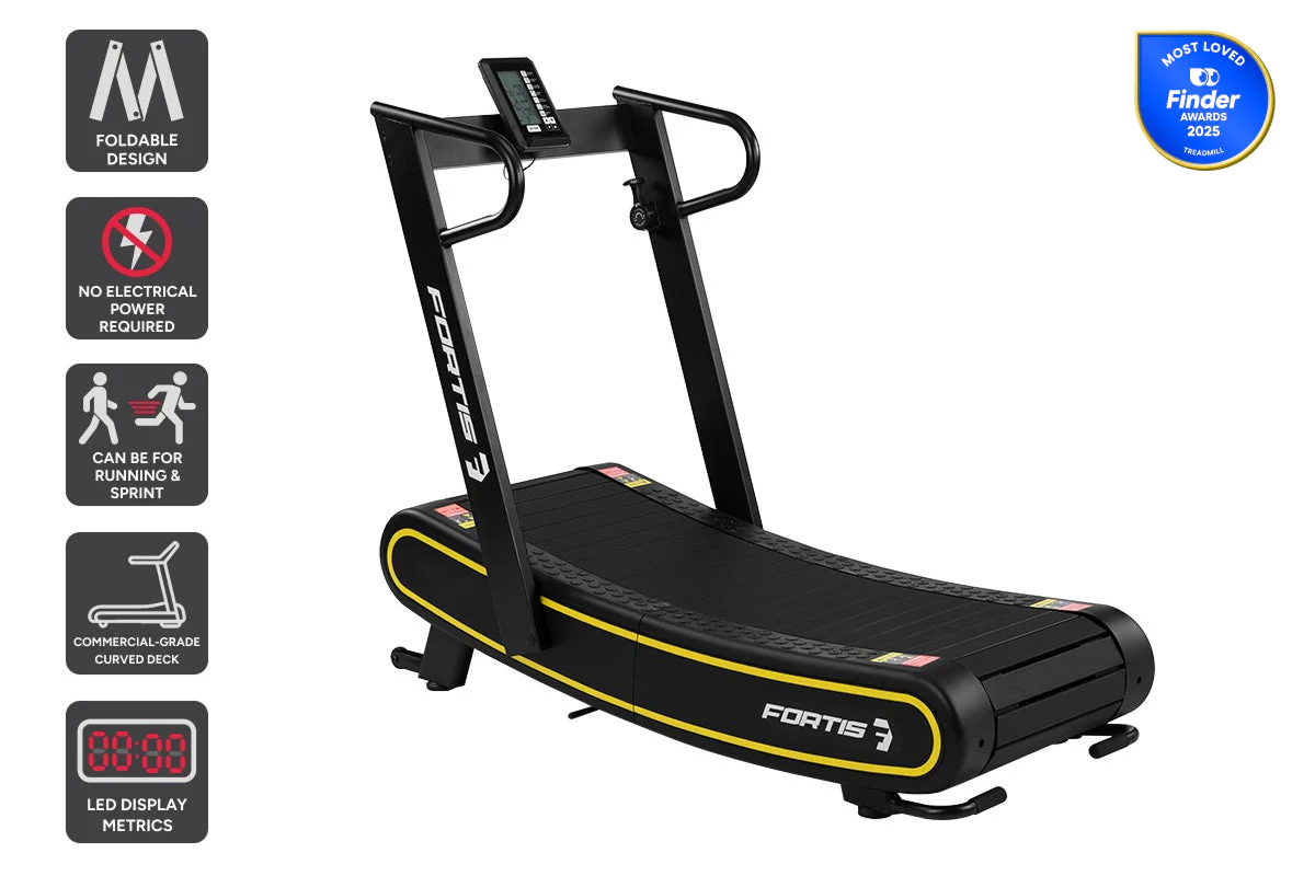 Fortis Curved Treadmill - Self-Powered Magnetic Running Track