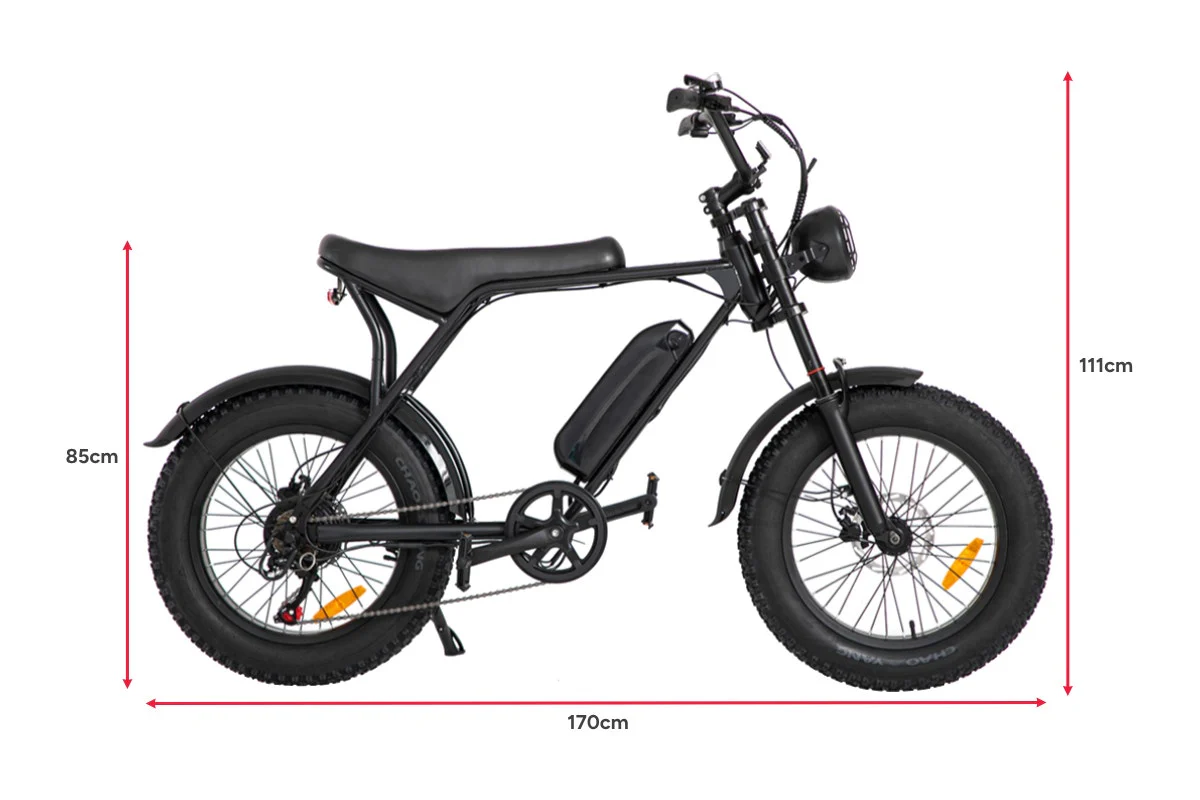 Fortis FatBro 48V 10.4Ah Fat Tyre Electric Bike - Image 13