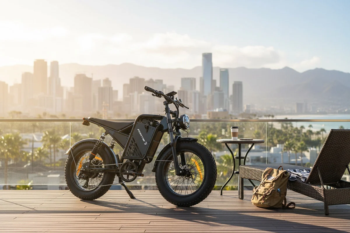 Fortis FatBro Plus 48V 13Ah Electric Bike with Fat Tyres and Suspension - Image 3