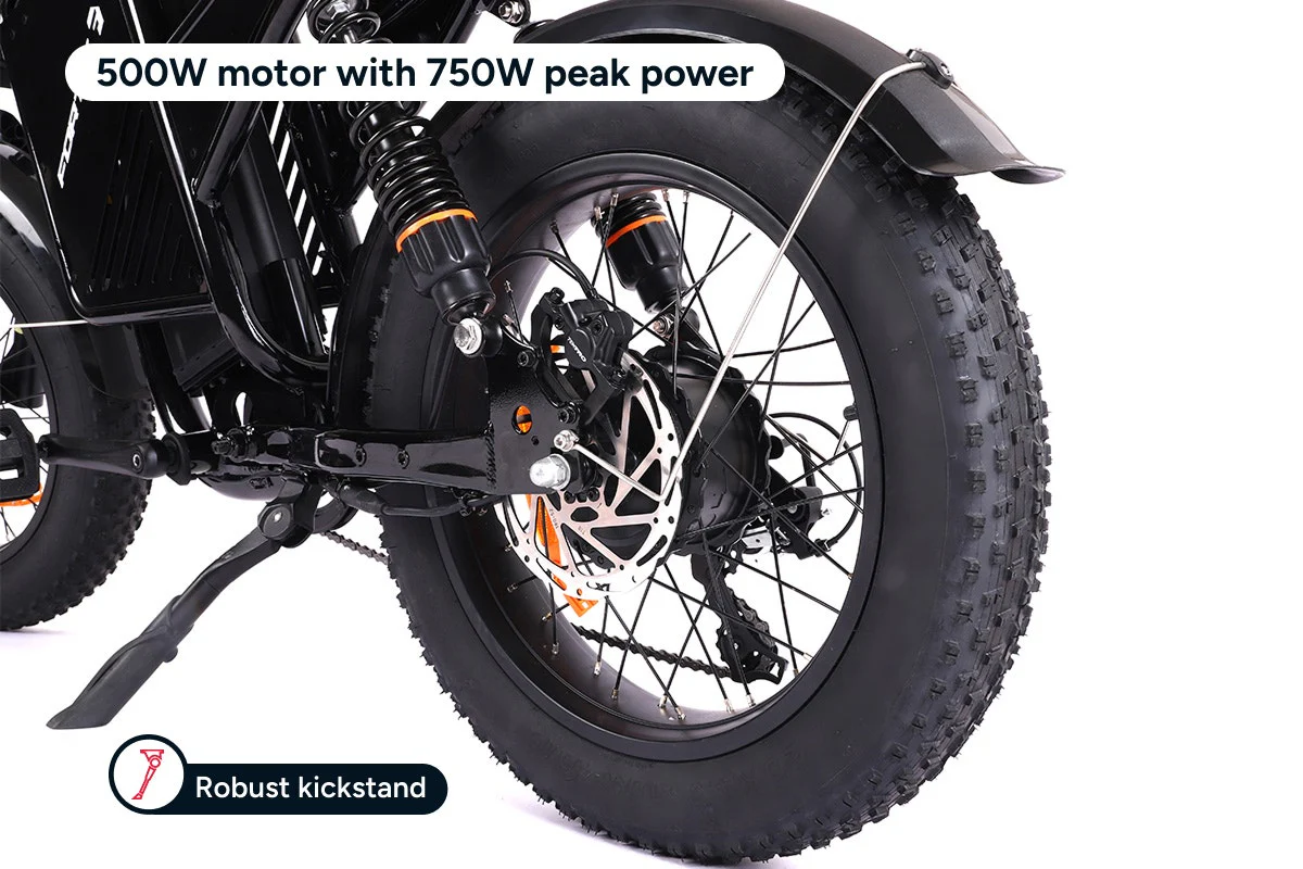 Fortis FatBro Plus 48V 13Ah Electric Bike with Fat Tyres and Suspension - Image 5