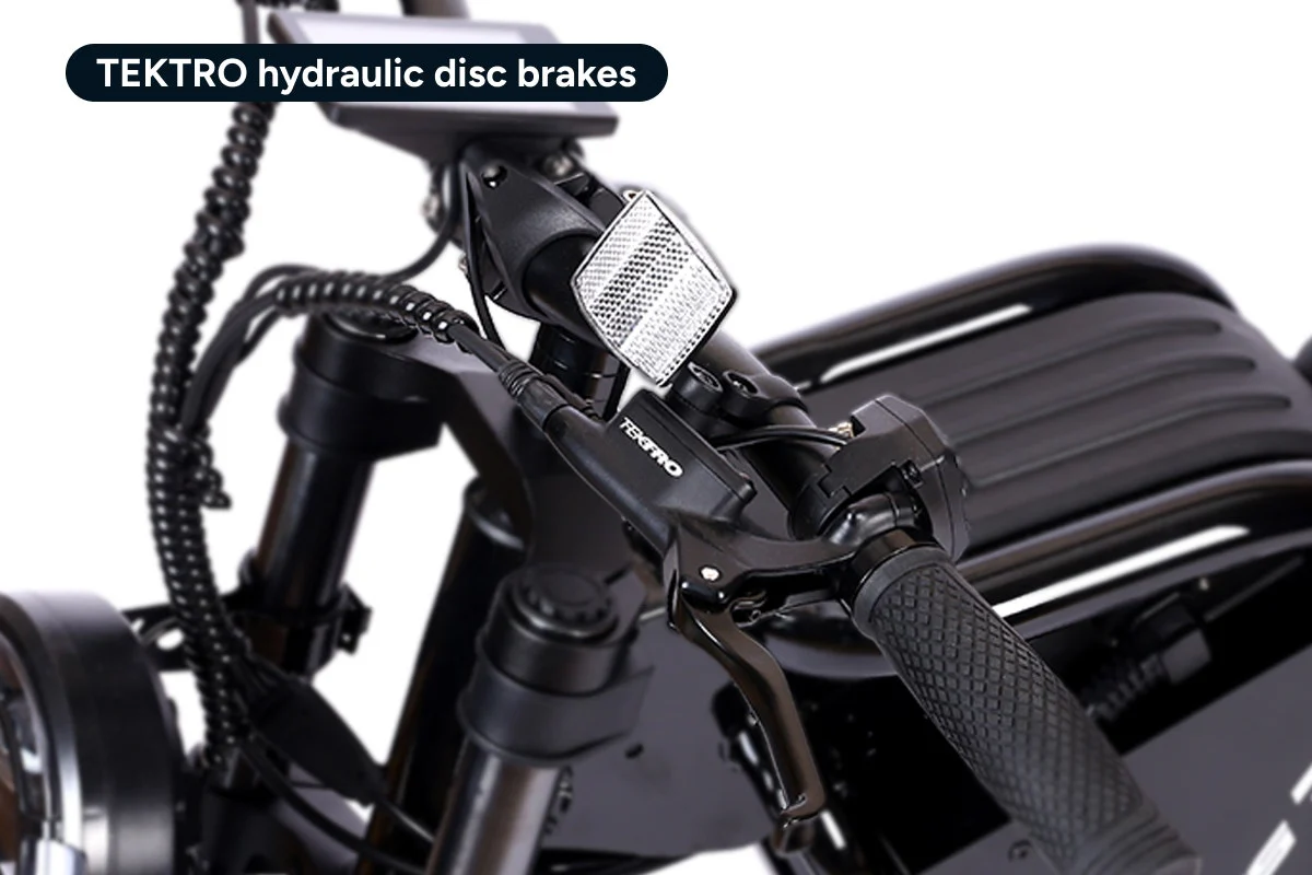 Fortis FatBro Plus 48V 13Ah Electric Bike with Fat Tyres and Suspension - Image 9