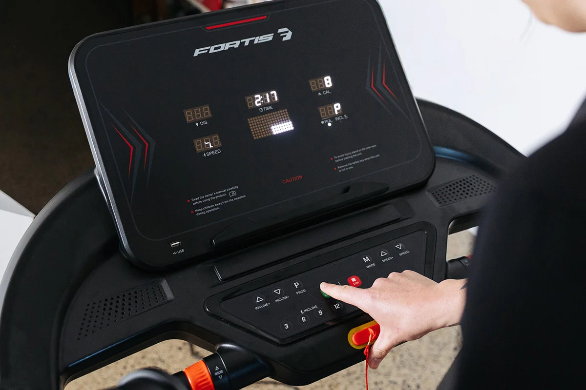 Fortis Foldable Incline Treadmill with 22 Levels & 3.5HP Motor - Image 7