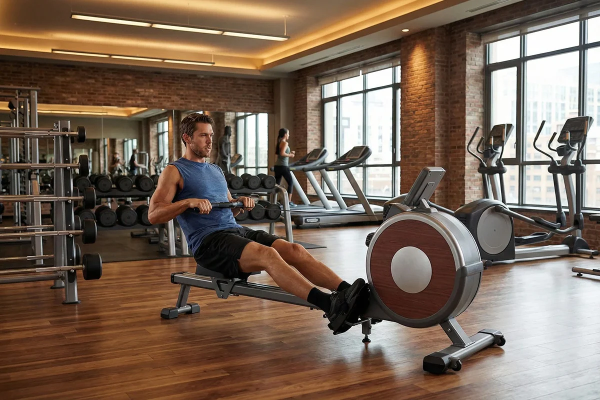 Fortis Smart Rowing Machine with App Tracking - Image 3