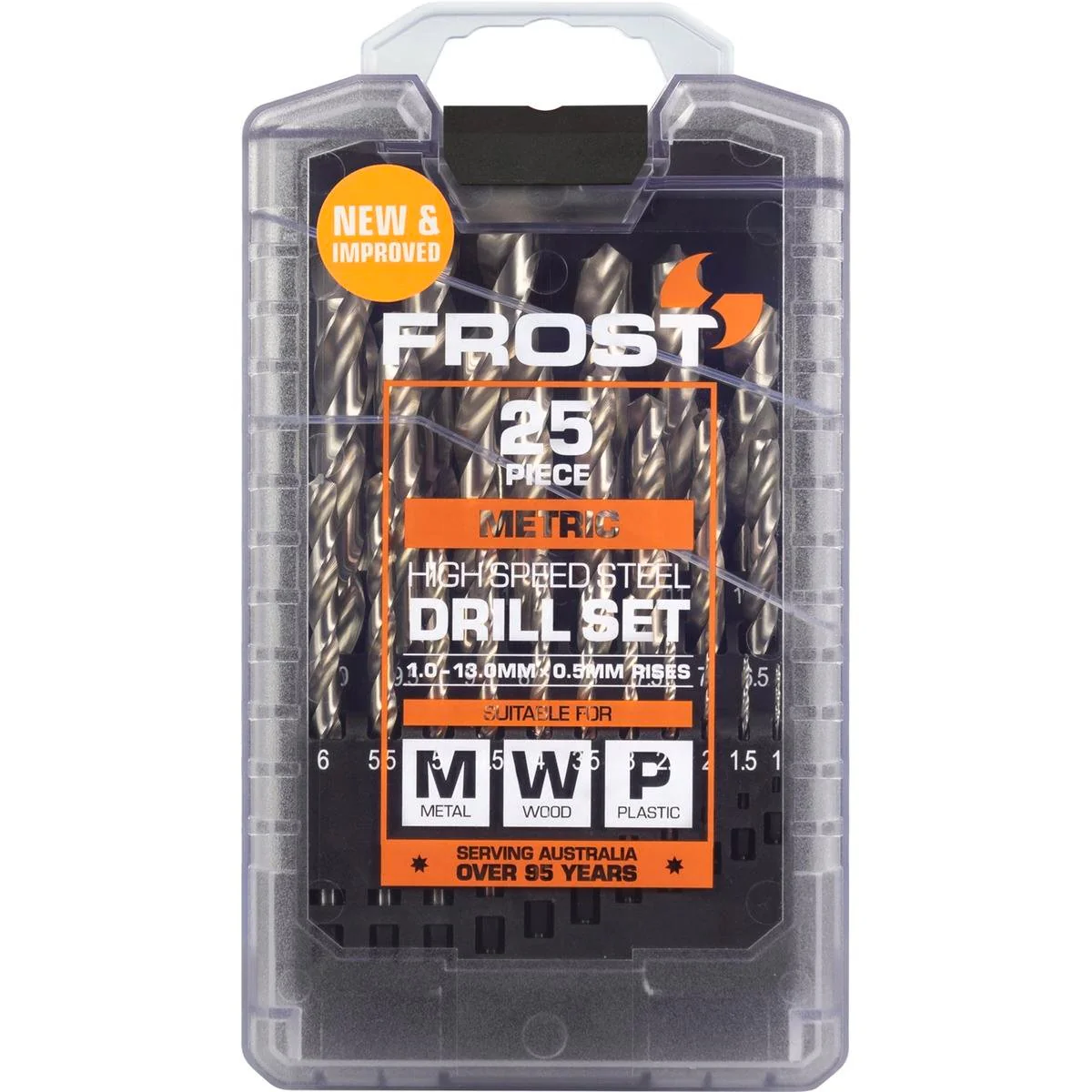 Frost Jobber Drill Set - 25 Piece - HSS - General Purpose
