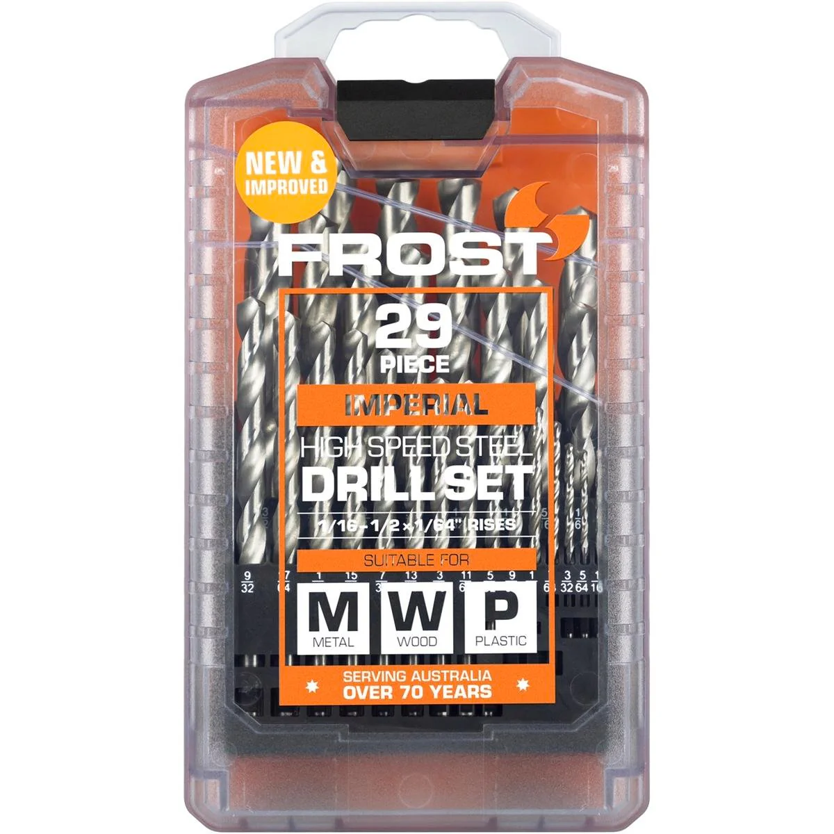 Frost Jobber Drill Set - 29 Piece - HSS - General Purpose