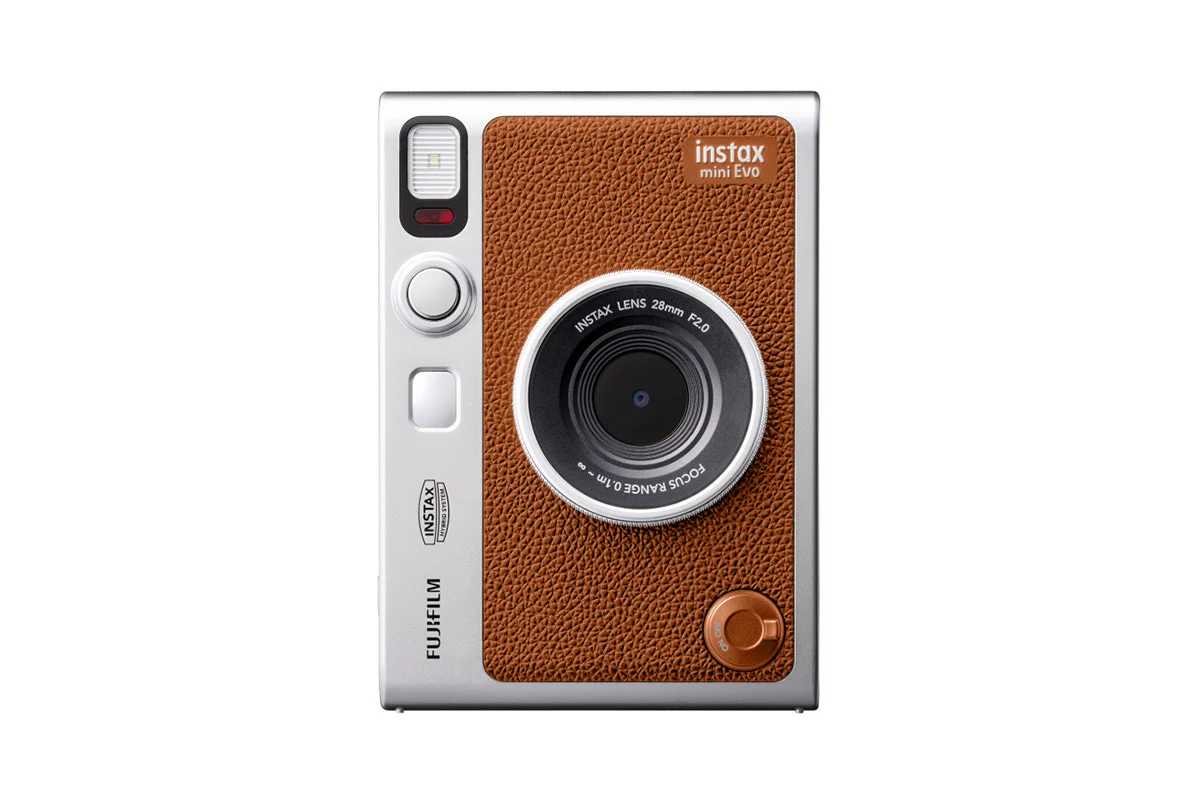 Fujifilm Instax Mini EVO Instant Camera Brown